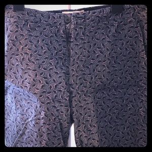 H&M Flat Front Short-Pink and blue design